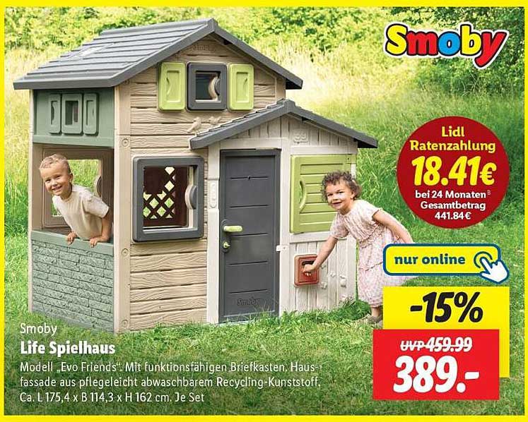 Smoby Life Spielhaus Modell 'Evo Friends'