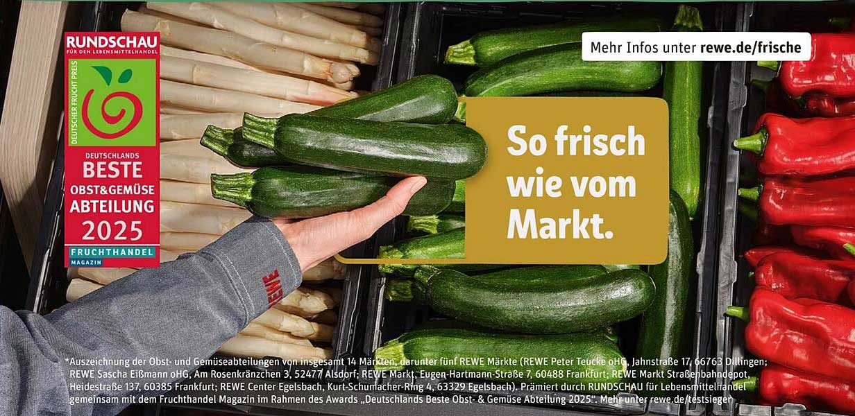 So frisch wie vom Markt - REWE Center Angebot