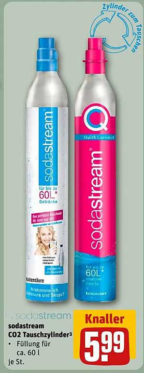 sodastream CO2 Tauschzylinder