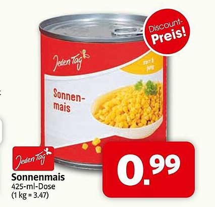 Sonnenmais - Jeder Tag 425-ml-Dose