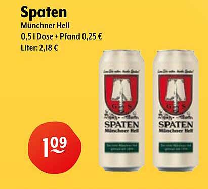 Spaten Münchner Hell 0,5 l Dose