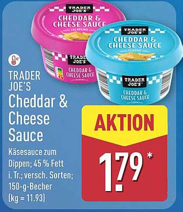 TRADER JOE'S Cheddar & Cheese Sauce