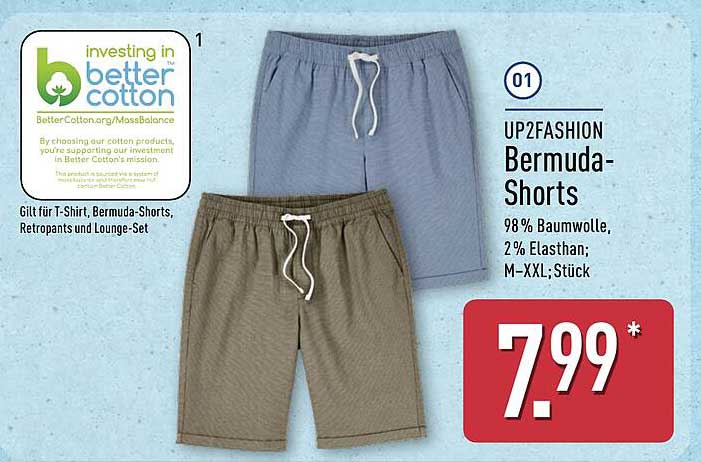 UP2FASHION Bermuda-Shorts