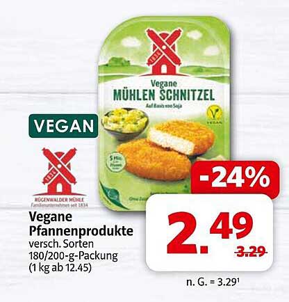 Vegane Mühlen Schnitzel – Vielfalt auf dem Teller