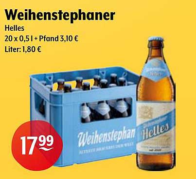Weihenstephaner Helles 20 x 0,5 l
