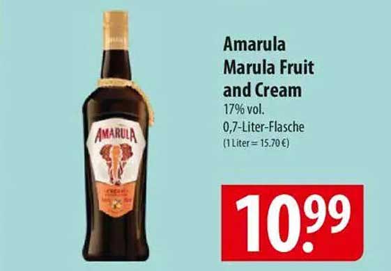Amarula Marula Fruit and Cream 0,7-Liter-Flasche
