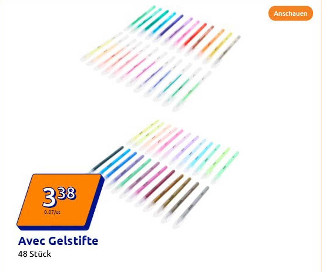 Avec Gelstifte - 48 Stück