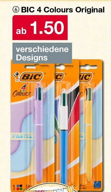 BIC 4 Colours Original - ab 1,50 €
