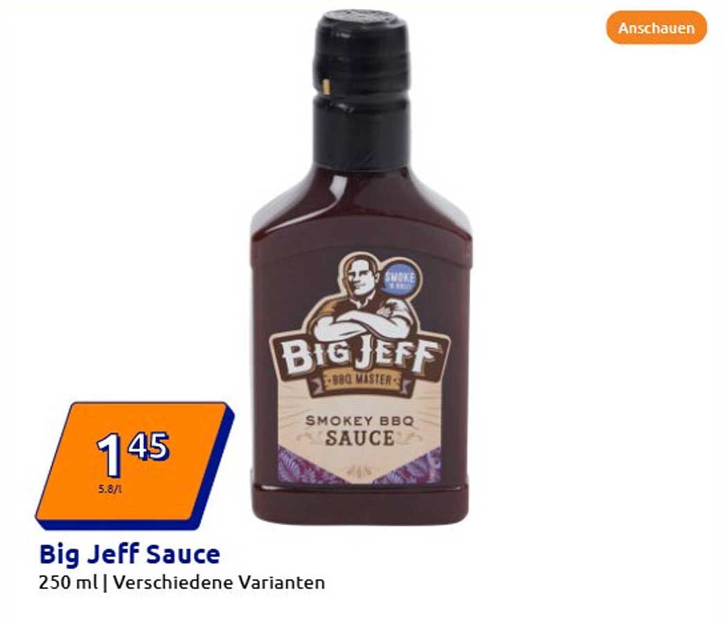 Big Jeff Smokey BBQ Sauce - 250 ml