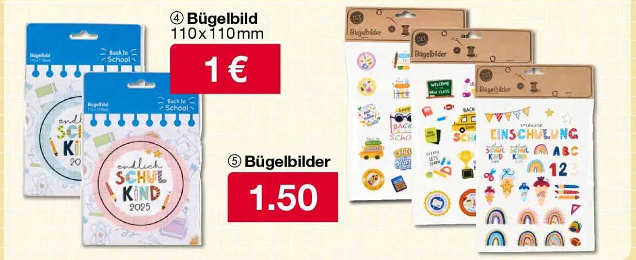 Bügelbilder für die Schule - Ein kreatives Must-Have!