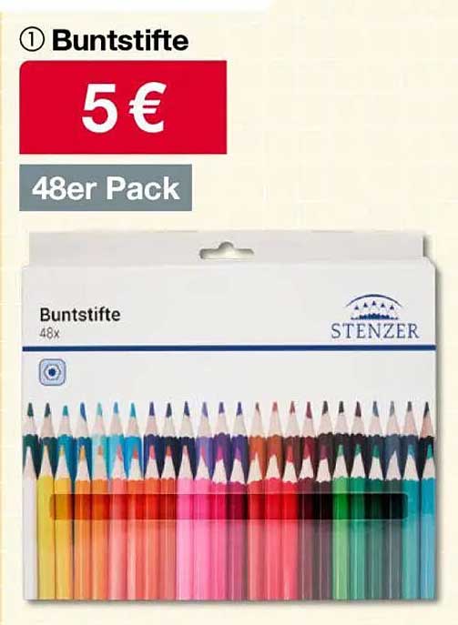Buntstifte 48er Pack