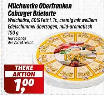 Coburger Brie-Torte von Milchwerke Oberfranken 100 g