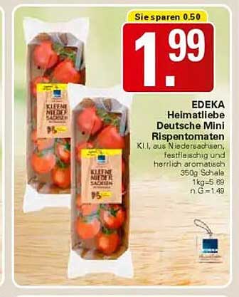 EDEKA Heimatliebe Deutsche Mini Rispetontomaten