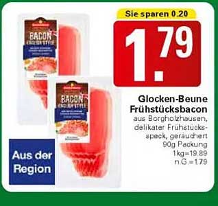 Glocken-Beune Frühstücksbacon