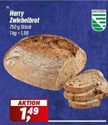 Harry Zwiebelbrot 750 g Stück