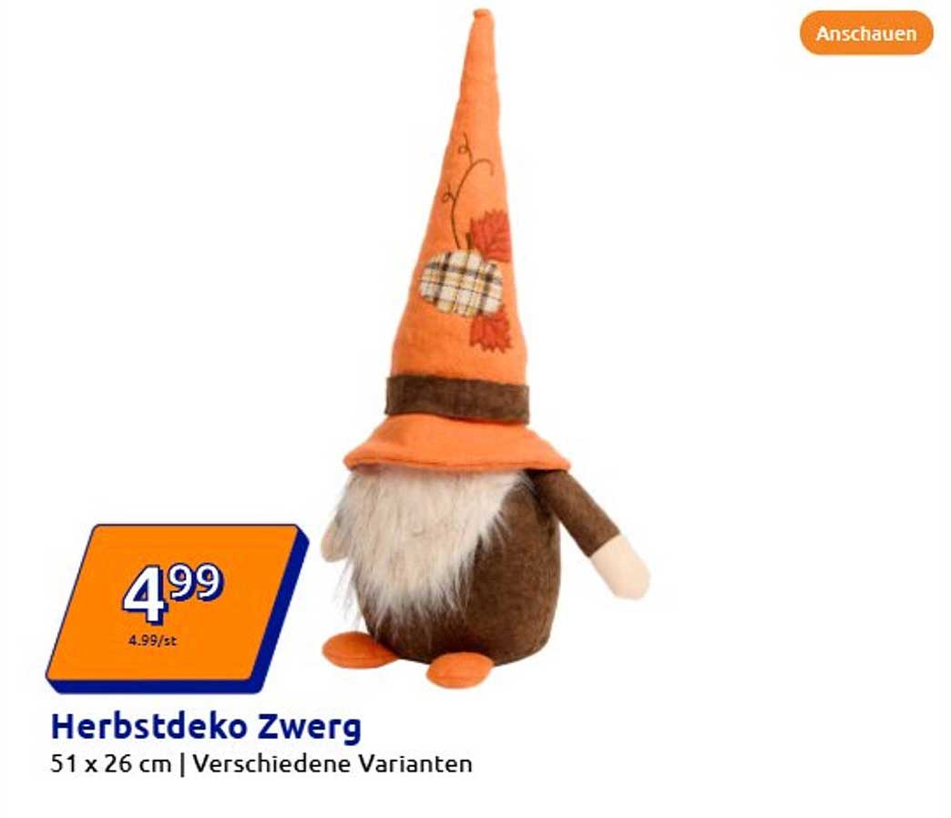 Herbstdeko Zwerg