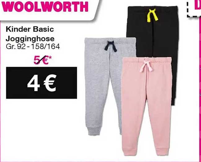 Kinder Basic Jogginghose Gr. 92-158/164