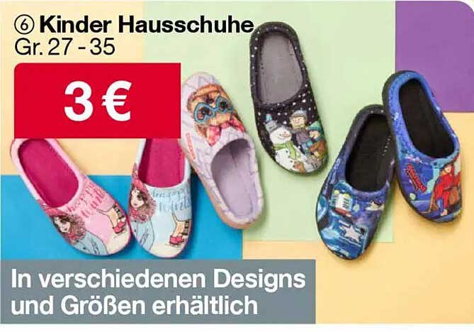 Kinder Hausschuhe Gr. 27 - 35