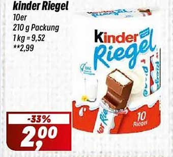 Kinder Riegel 10er Packung – Jetzt zum Schnäppchenpreis!
