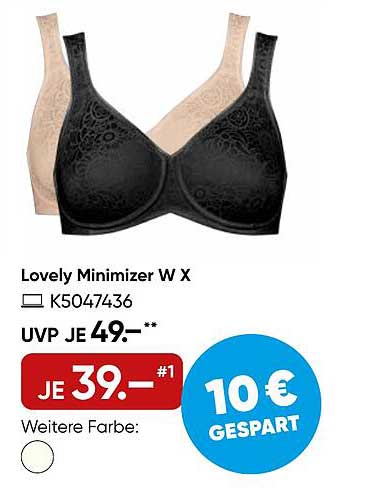 Lovely Minimizer W X - BH in Schwarz und Haut