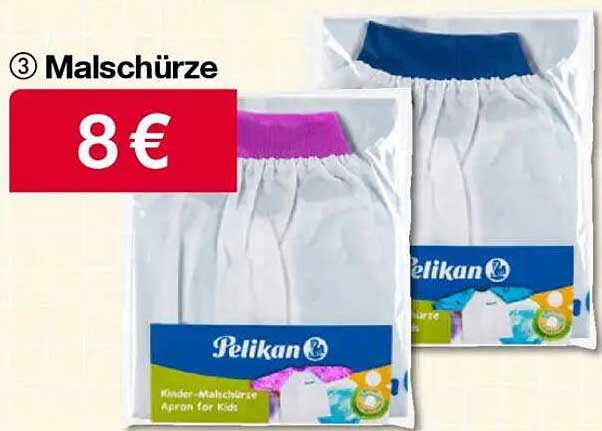 Malschürze von Pelikan für Kinder