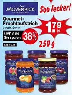 Mövenpick Gourmet-Fruchtaufstrich - Verschiedene Sorten