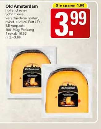 Old Amsterdam holländischer Schnittkäse