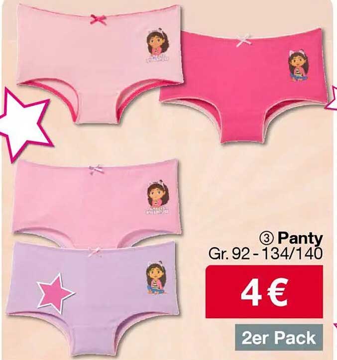 Panty 2er Pack – Gr. 92-134/140