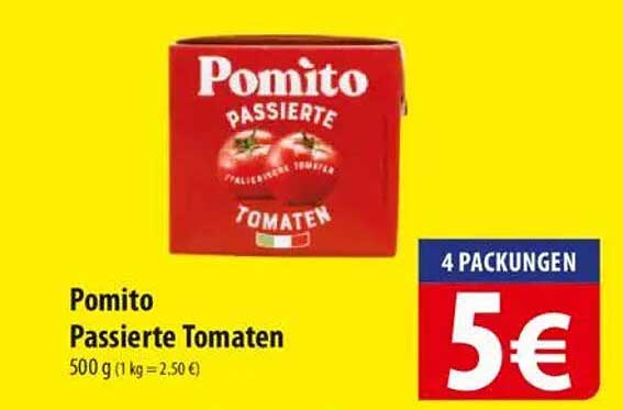 Pomito Passierte Tomaten 4-Packungen