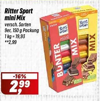 Ritter Sport mini Mix