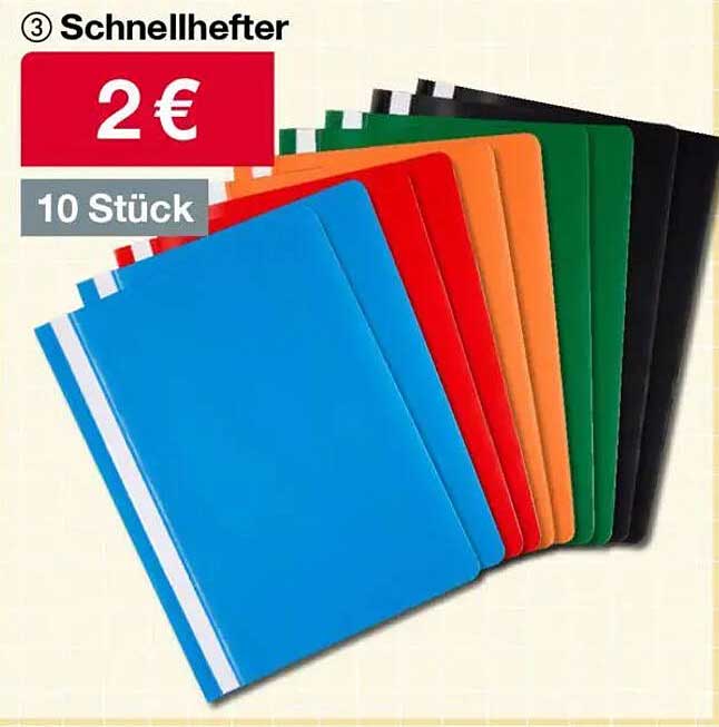 Schnellhefter 10 Stück für nur 2 €