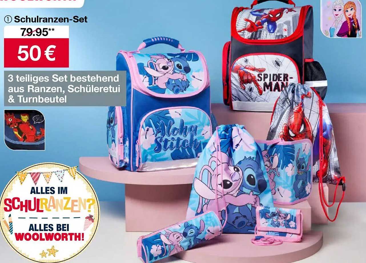 Schulranzen-Set