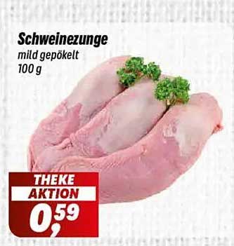 Schweinezungen mild gepökelt 100 g