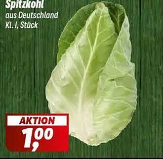 Spitzkohl aus Deutschland K.L.I., Stück