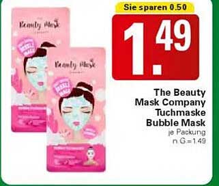 The Beauty Mask Company Tuchmaske Bubble Mask