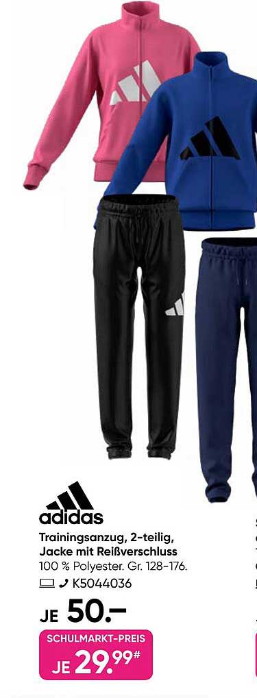 Trainingsanzug, 2-teilig, Jacke mit Reißverschluss