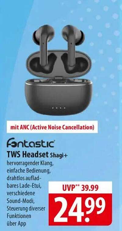 TWS Headset Shagi+ von Fantastic mit ANC