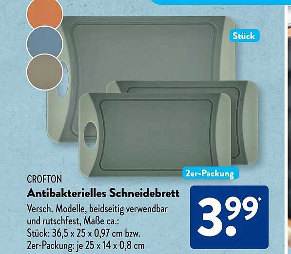 Antibakterielles Schneidebrett von Crofton