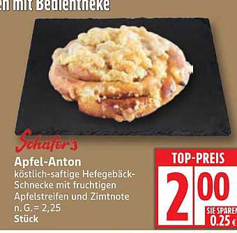 Apfel-Anton – Köstlich-saftige Hefegbäck-Schnecke