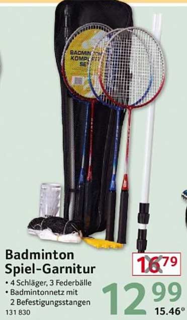 Badminton Spiel-Garnitur