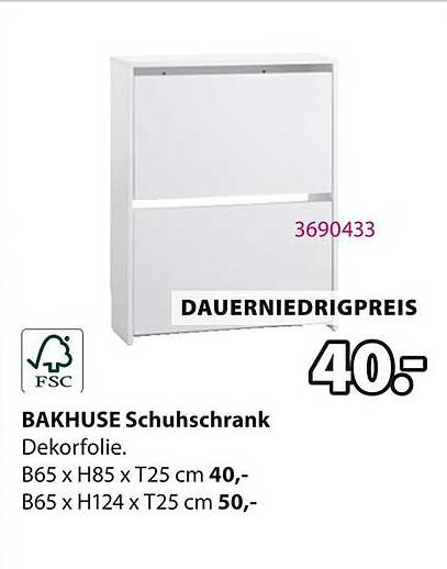 BAKHUSE Schuhschrank