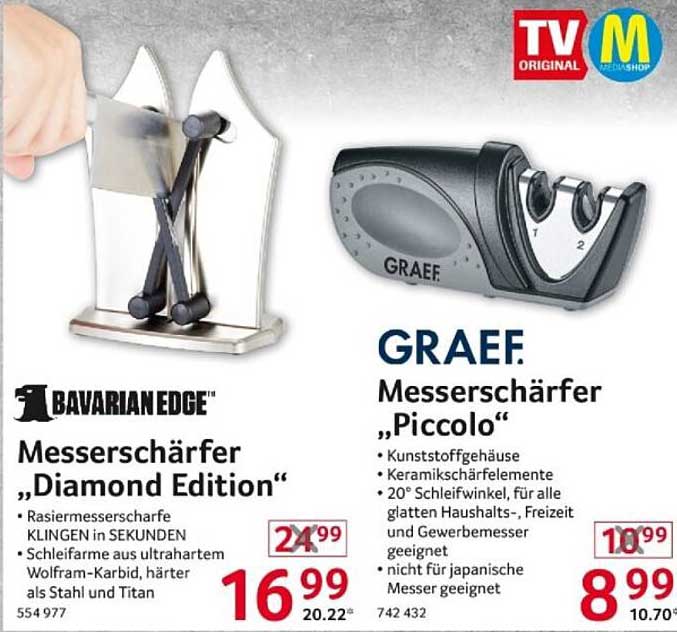 BAVARIAN EDGE® Messerschärfer "Diamond Edition"