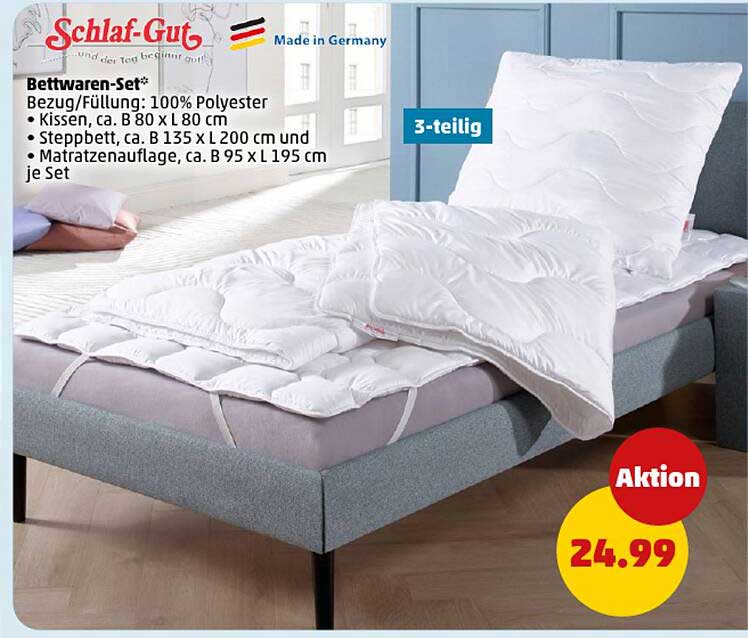 Bettwaren-Set* 3-teilig - Made in Germany