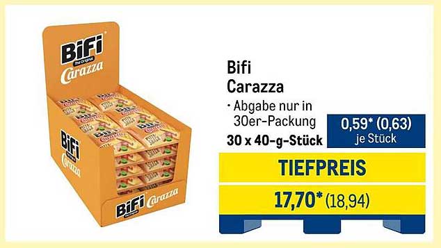 Bifi Carazza - 30er-Packung