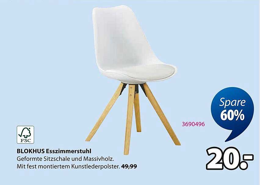 BLOKHUS Esszimmerstuhl