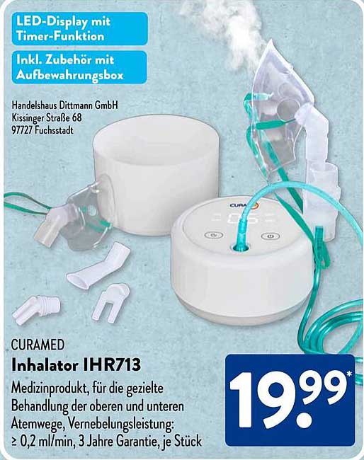CURAMED Inhalator IHR713