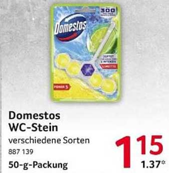 Domestos WC-Stein verschiedene Sorten 50-g-Packung