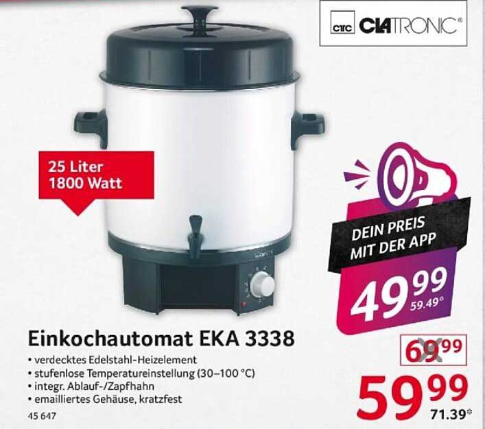 Einkochautomat EKA 3338
