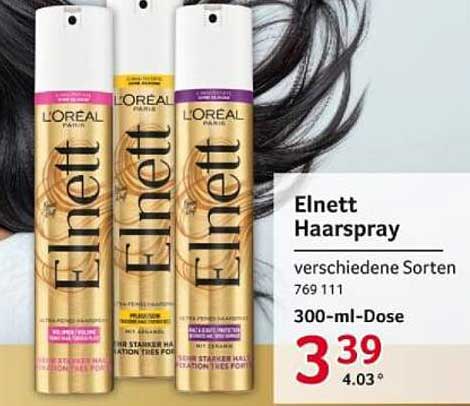 Elnett Haarspray – verschiedene Sorten 300 ml
