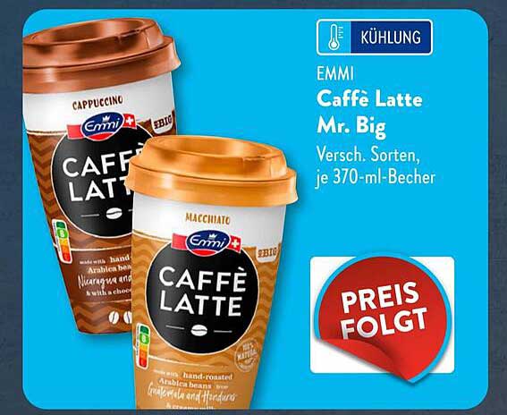 EMMI Caffè Latte Mr. Big - Verschiedene Sorten